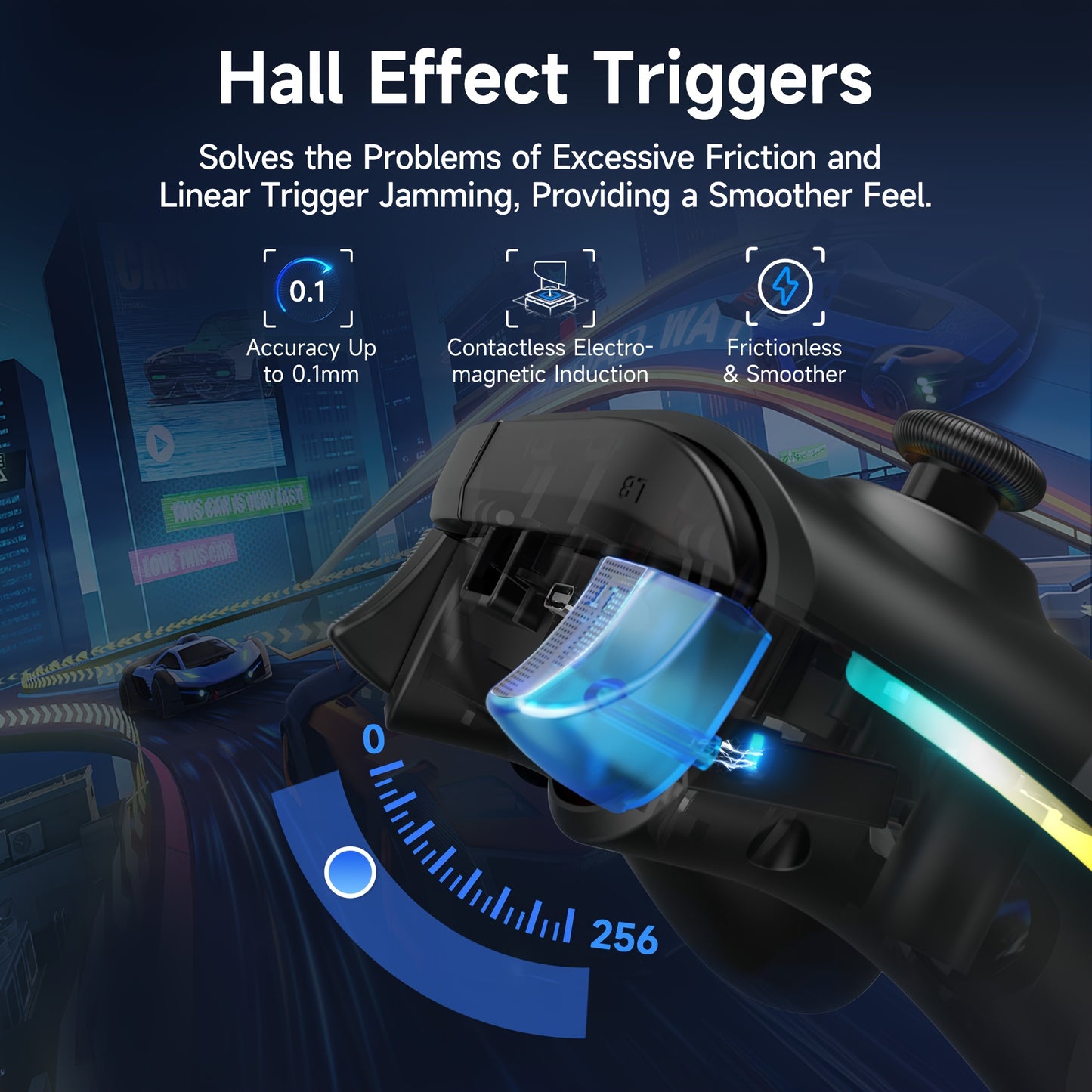 Mando inalámbrico EASYSMX para PC y juegos