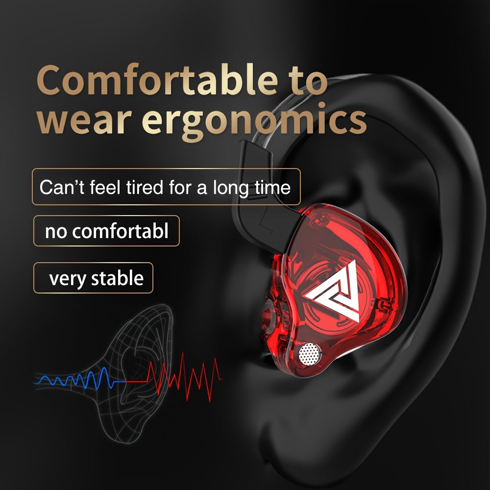 URIZONS Clear Dynamic Headphones - Noise-Cancelling Wired Earbuds