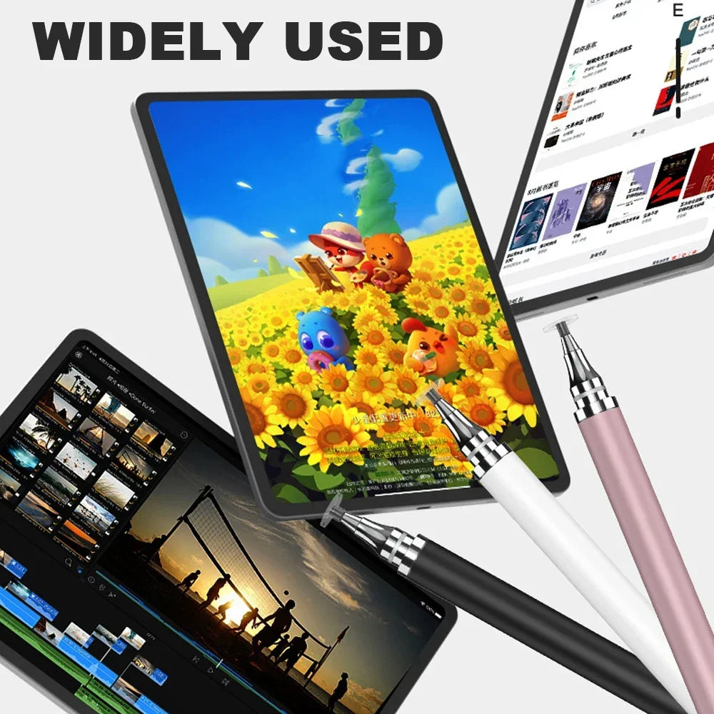 Lápiz 2 en 1 para tablet y pantalla táctil, ideal para dibujo y escritura - iPad y Samsung