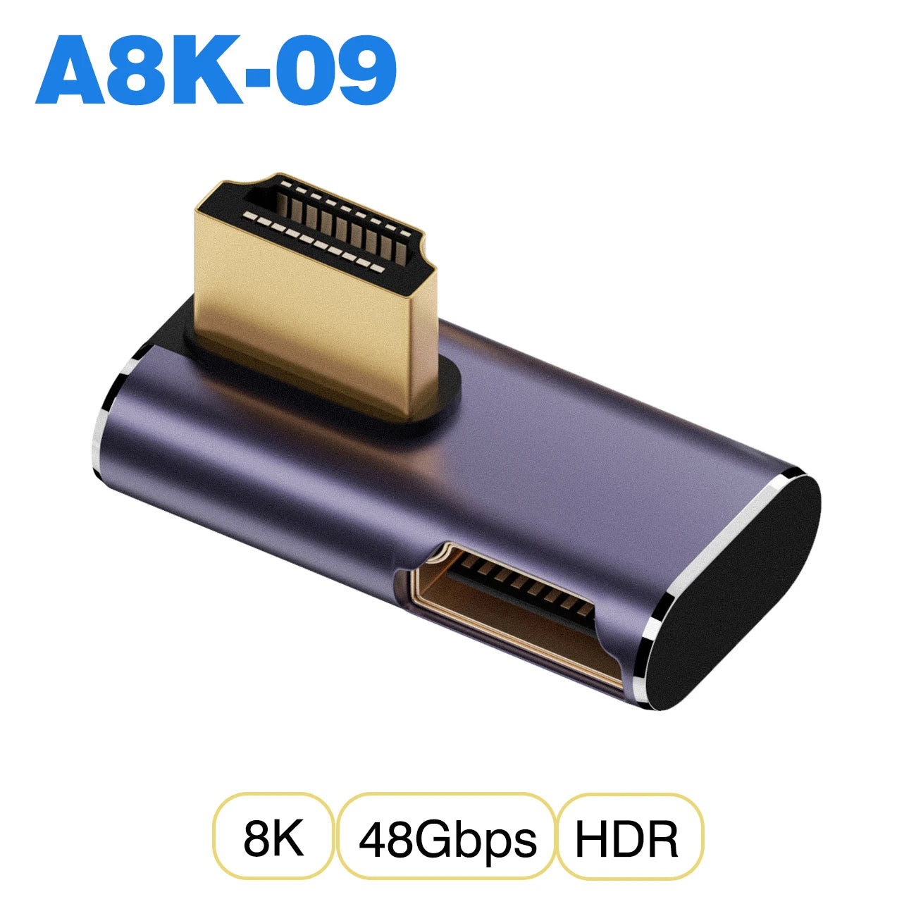 Ugrourd - Adaptador de Cable HDMI 2.1, Convertidor Mini/Micro HDMI a HDMI 2.1, 48Gbps, 8K 60Hz, 4K 120Hz para Proyector, HDTV, PS4, PS5, Ordenador Portátil y PC