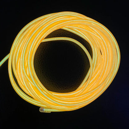 Cable de Neón Brillante para Fiestas, Decoración y Ambientes Festivos (1m, 3m, 5m)