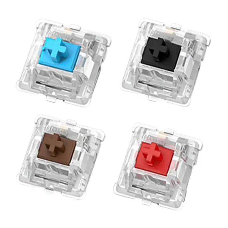 Switches pack de 30 Outemu 3 pines para teclados mecánicos RGB