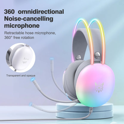 Auriculares Gaming ONIKUMA RGB con Micrófono para PC