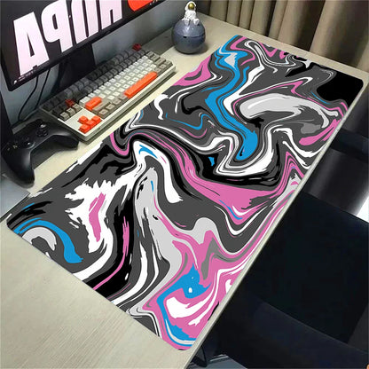 Alfombrilla de ratón XXL para juegos | Diseño Anime y superficie de velocidad