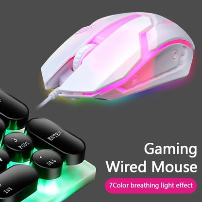 Ratón ergonómico gaming USB | Diseño retroiluminado (RGB) 2023