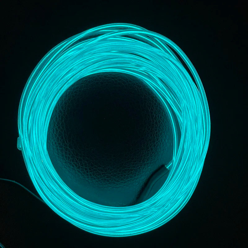 Cable de Neón Brillante para Fiestas, Decoración y Ambientes Festivos (1m, 3m, 5m)