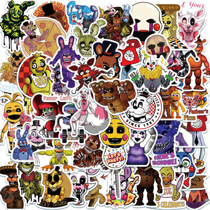 Pegatinas de Graffiti de Five Nights at Freddy's (50 Piezas)