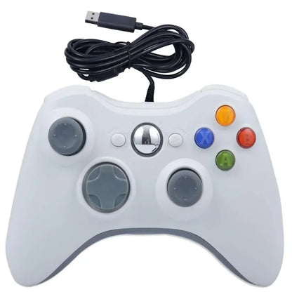 Mando con Cable USB para Xbox 360, Joystick de Mano para PC, Mando para Windows y Xbox