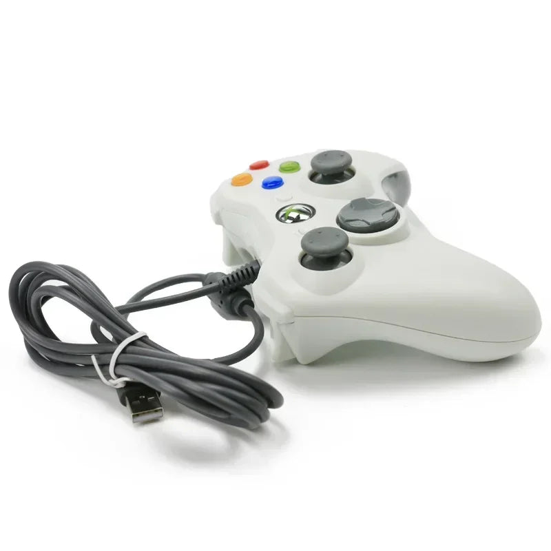 Mando con Cable USB para Xbox 360, Joystick de Mano para PC, Mando para Windows y Xbox