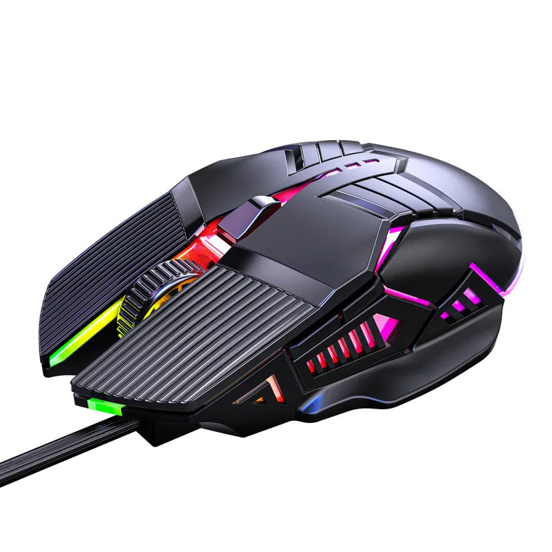 Ratón Ergonómico para Juegos RGB con Cable – 3200 DPI