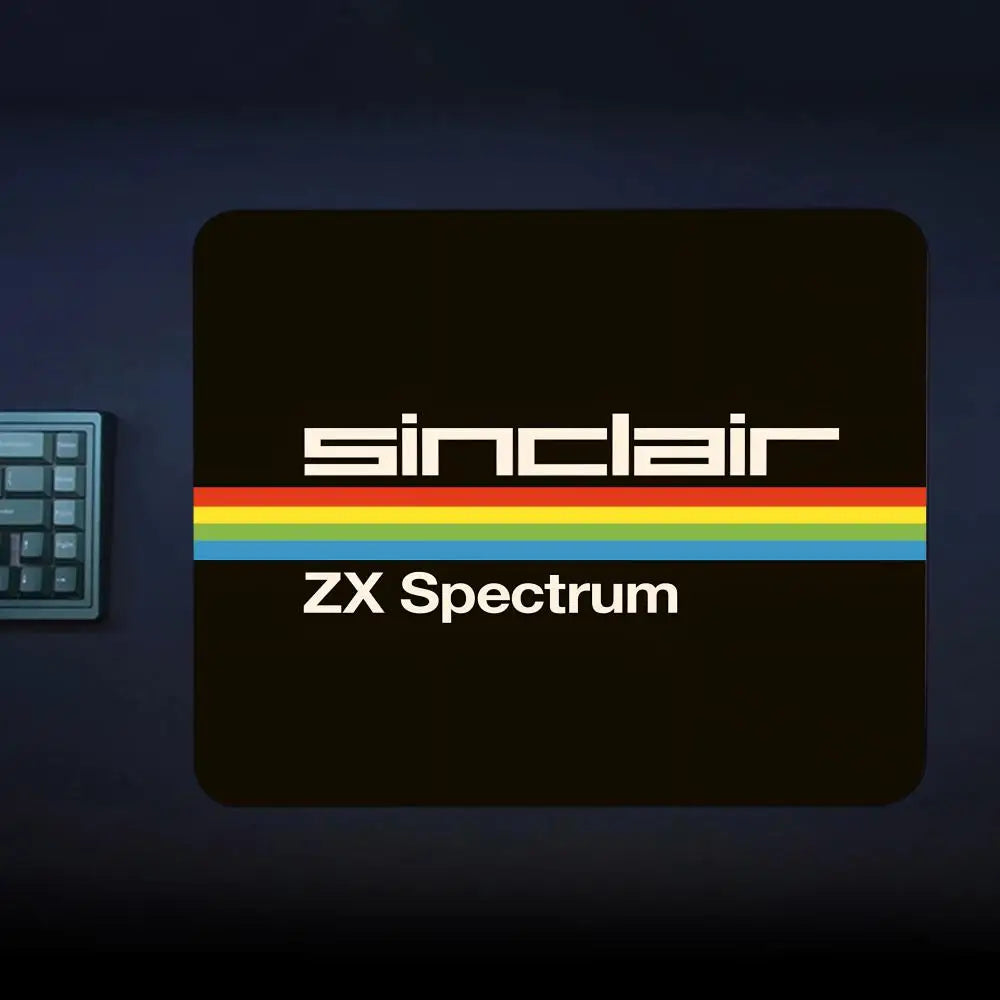 Alfombrilla de ratón clásica Sinclair ZX Spectrum | Protector de escritorio multifuncional