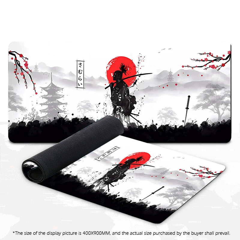 Alfombrilla de ratón Samurai Warrior | Accesorios de escritorio para gamers y profesionales