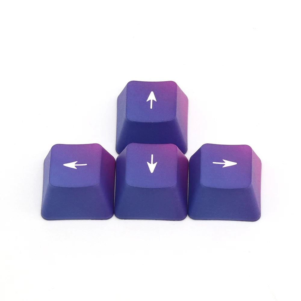 Teclado Mecánico PBT Keycaps - Set de 4 Teclas Direccionales PSP, Perfil OEM, Multicolor