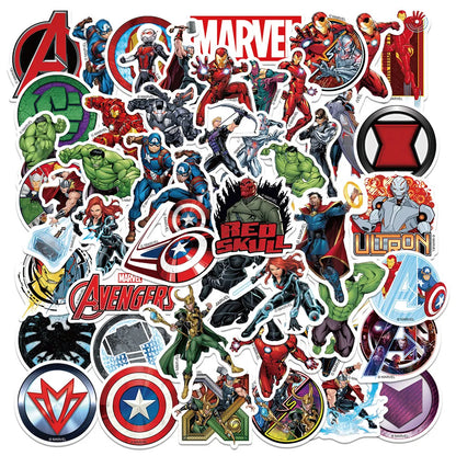 Pack de Pegatinas de Marvel y Disney para Niños (50 Piezas)