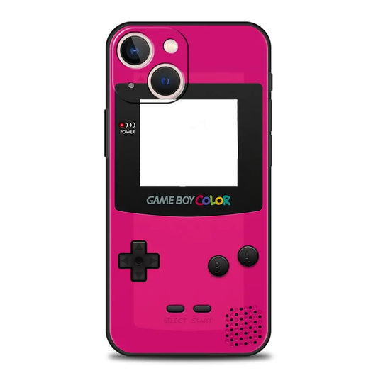 Funda de teléfono de lujo para Apple iPhone 11, 15, 14 Pro MAX, 12, 13, 7, 8 Plus, X, XR, XS, MAX, SE, Funda de silicona negra, Gameboy Boy Game