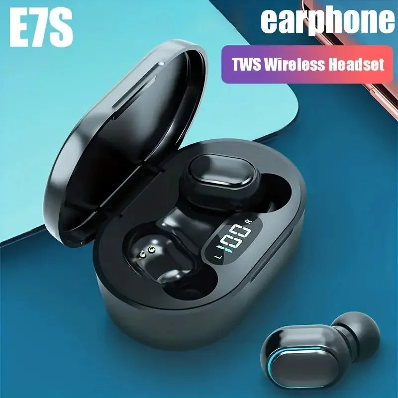 Auriculares inalámbricos E7S TWS con Bluetooth: Deportivos, Resistentes al Agua y con Control Integrado