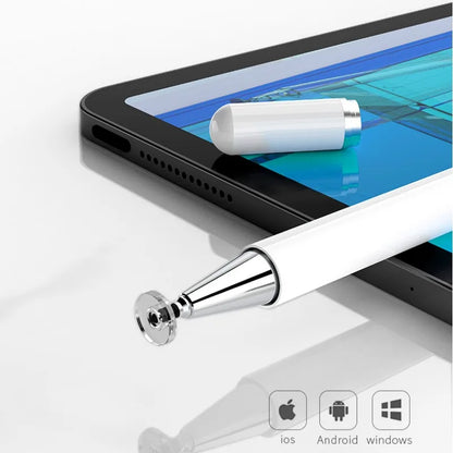 Lápiz stylus universal 2 en 1 para tablet y pantalla táctil - iPad, Xiaomi, Samsung y Lenovo