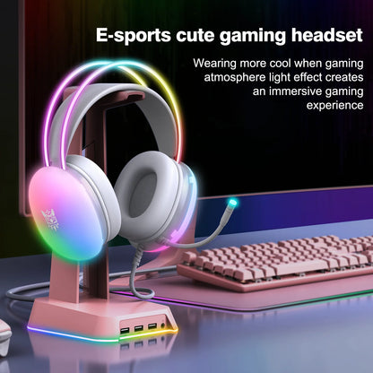 Auriculares Gaming ONIKUMA RGB con Micrófono para PC