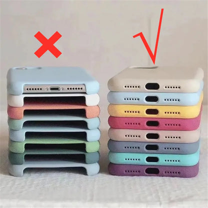 Funda de teléfono de silicona líquida Original para iPhone 16 15 14 11 12 13 Pro Max fundas de Apple para iPhone 15 12 13 16 Plus cubierta completa con logotipo