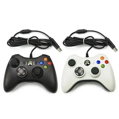 Mando con Cable USB para Xbox 360, Joystick de Mano para PC, Mando para Windows y Xbox