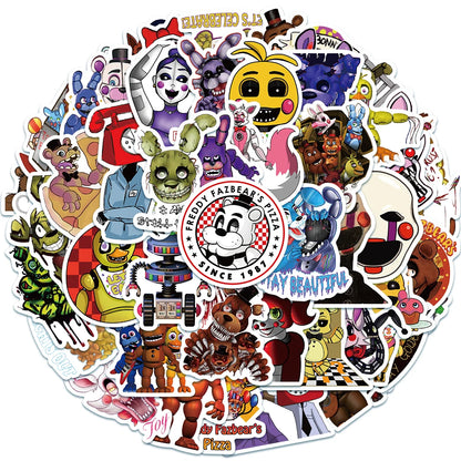 Pegatinas de Graffiti de Five Nights at Freddy's (50 Piezas)