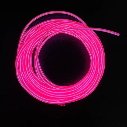 Cable de Neón Brillante para Fiestas, Decoración y Ambientes Festivos (1m, 3m, 5m)