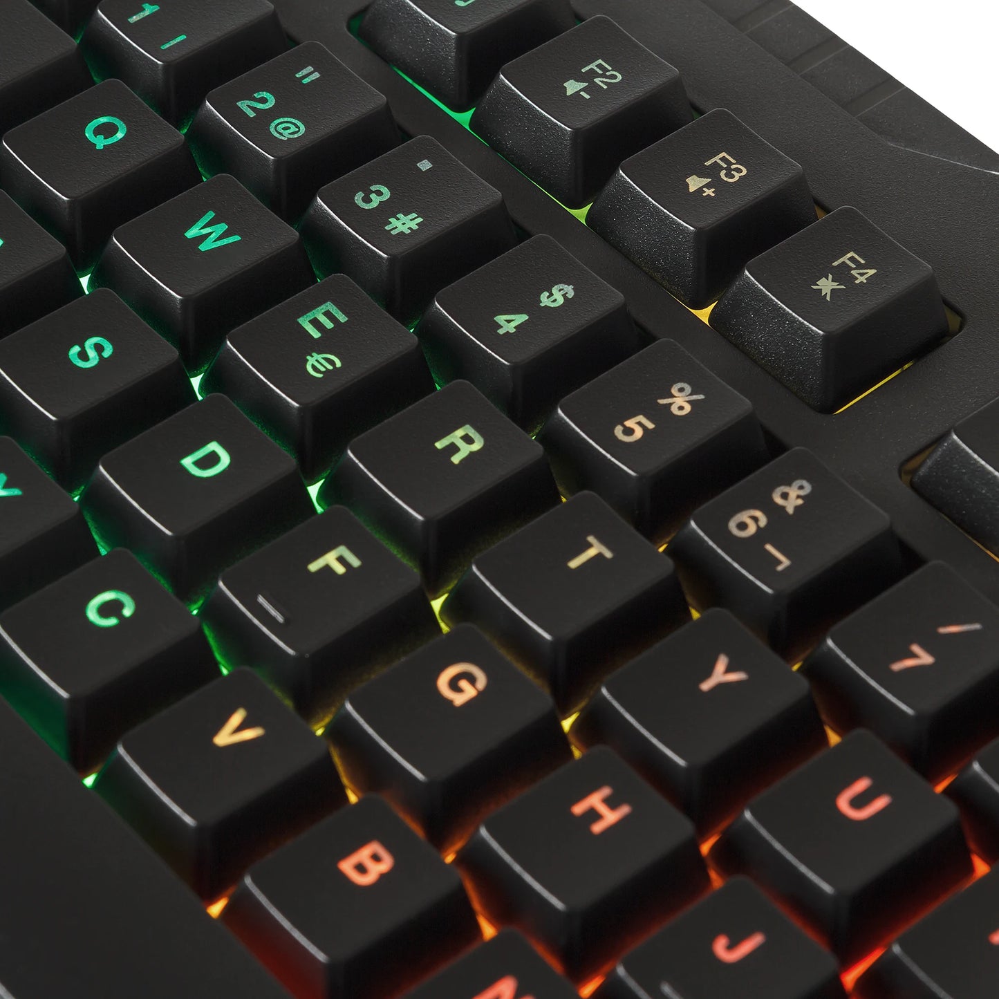 Teclado Mars gaming MRK0 RGB rainbow antighosting para gaming