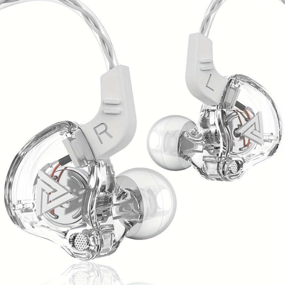 URIZONS Clear Dynamic Headphones - Noise-Cancelling Wired Earbuds